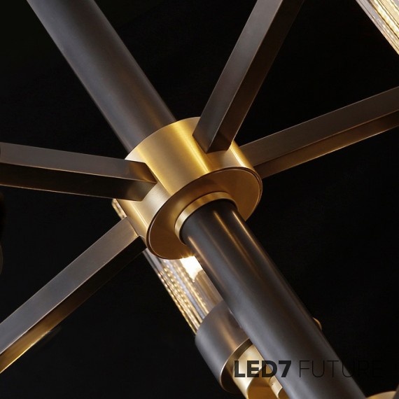 Loft Industry Modern - Const Trust Chandelier